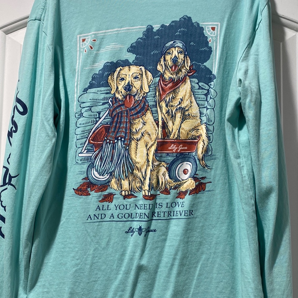 Lily Grace Golden Retriever Shirt